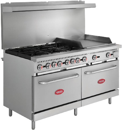 Commercial oven moving  