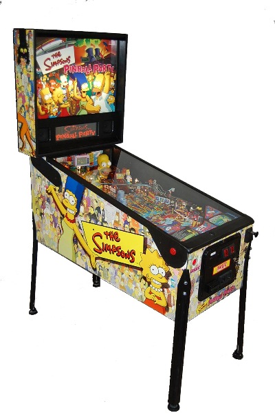 Pinball machine moving